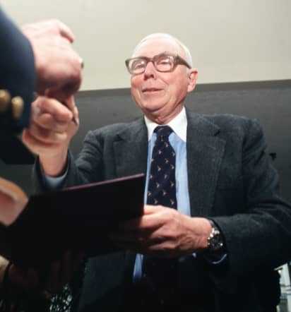 Munger's wit turned Berkshire meetings into uproarious affairs. Here's a sample