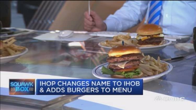 IHOP to change name to IHOB and add burgers to the menu