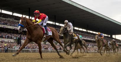 Justify wins Triple Crown at Belmont Stakes—here's how much the owners get