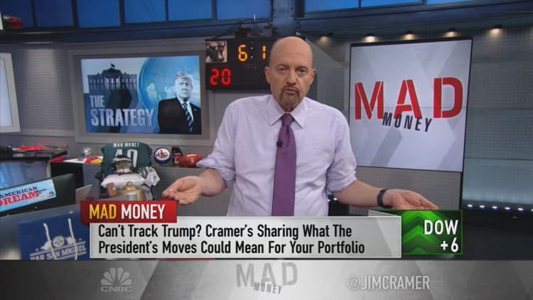 Cramer tries to decode Trump's trade strategies with 5 new theories