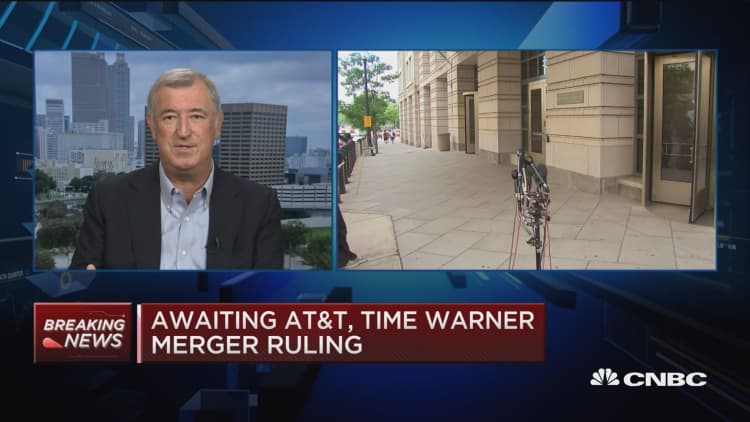 Former AT&T CEO discusses merger with Time Warner
