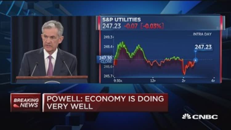 Fed's Powell: Fed presidents report trade policy concerns rising
