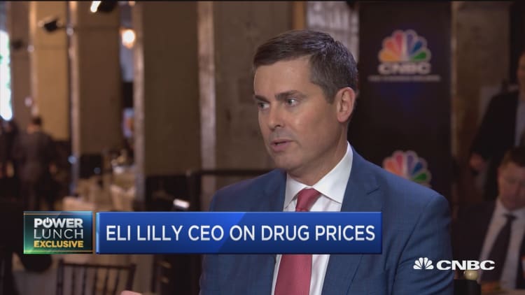 Eli Lilly CEO: 'It's time for a change' in the drug pricing system