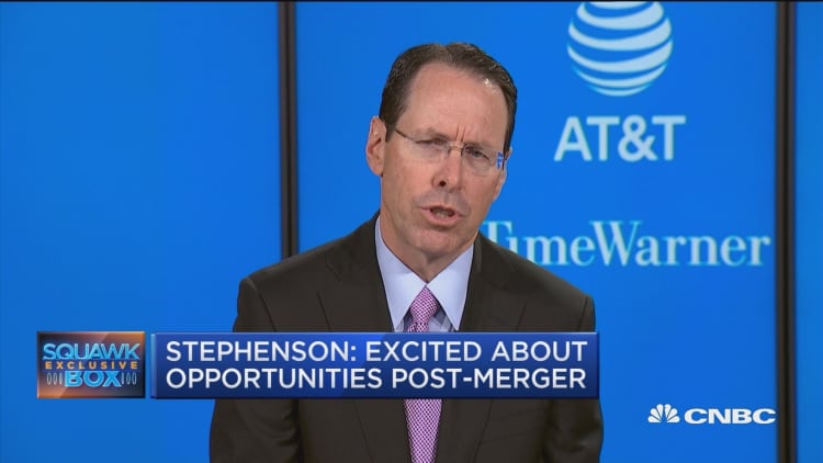 AT&T CEO on Time Warner merger: We tend to invest when we buy businesses