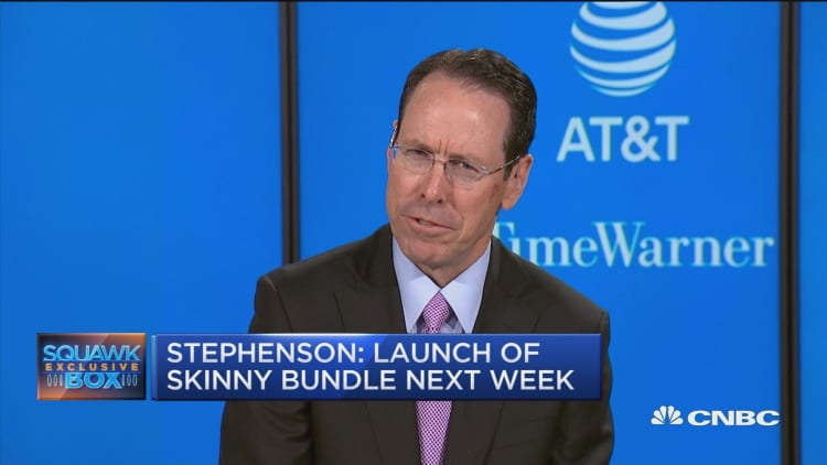 AT&T CEO: We’ll launch free mobile 'skinny' bundle next week