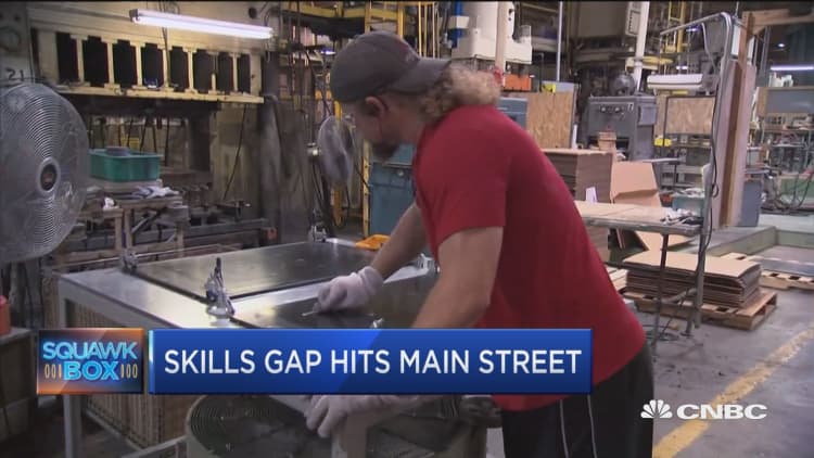 Skills gap hits Main Street businesses