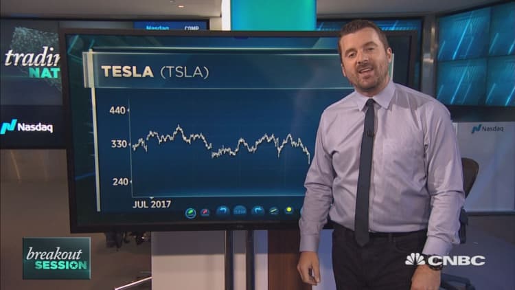 Tesla and two other surging tech stocks have even more room to run, technician says