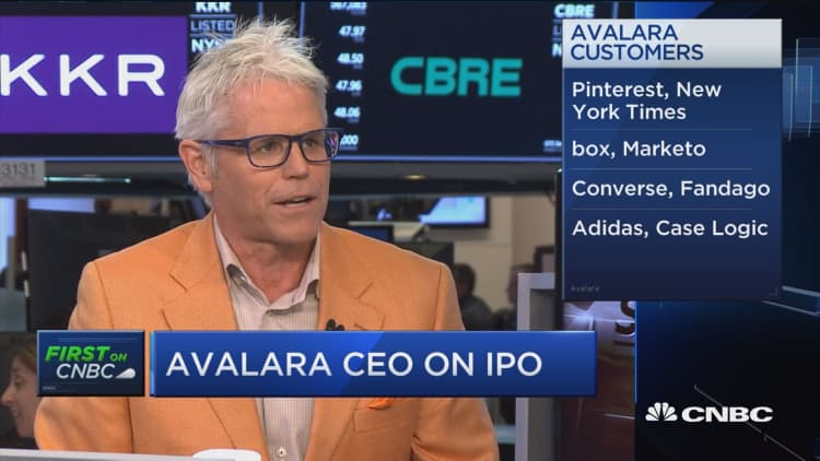 Avalara CEO: We want to be a part of every internet transaction