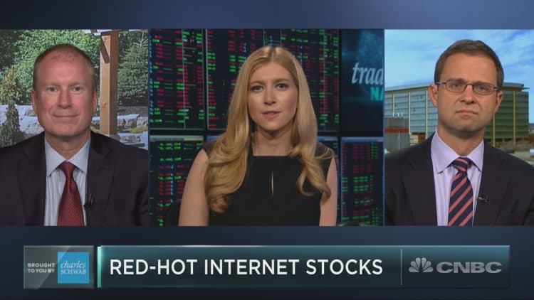Web 2.0 trade: Red-hot internet stocks are soaring, but the rally could fade