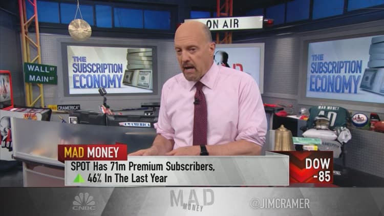 Cramer pinpoints the 'best secular trend' in the market: Subscription services