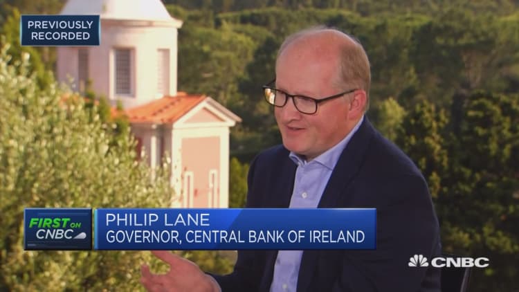 Potential trade war is a concern, Irish central bank governor says