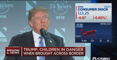 Trump: Immigration loopholes created 'massive child smuggling trade'