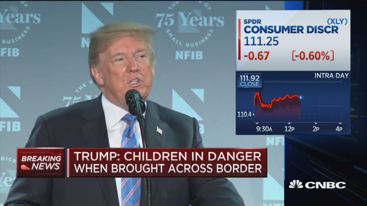 Trump: Immigration loopholes created 'massive child smuggling trade'