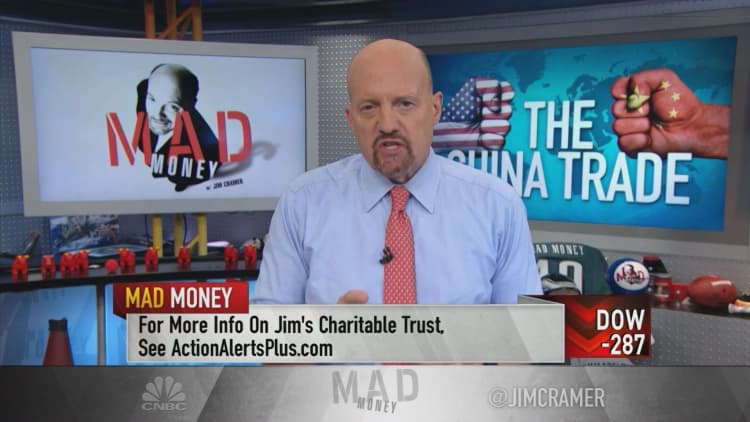 Cramer points to the trillion-dollar question about US-China trade: What about Apple?