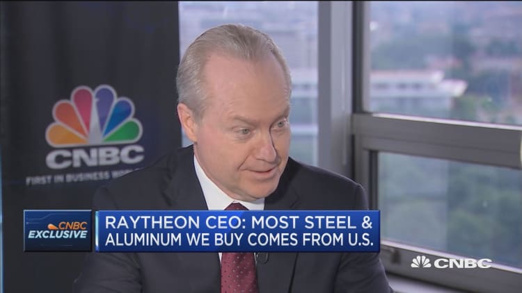 Raytheon CEO: Trump effect is real for defense spending