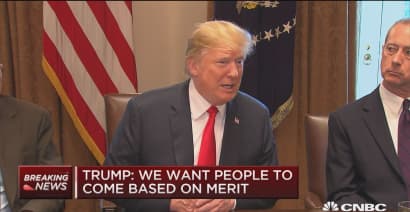 Trump: Drug and human traffickers are using children as passports into the country
