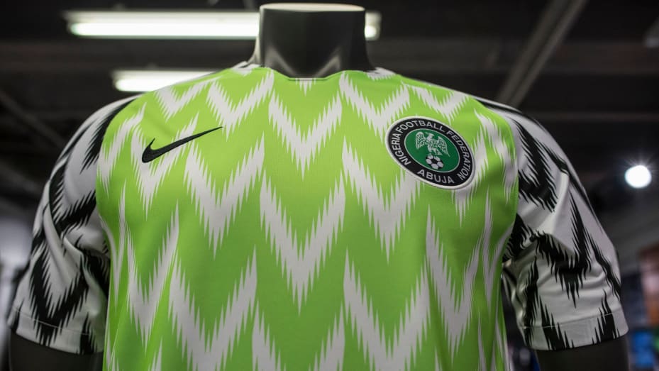 Desde allí eficiencia pañuelo Nike's Nigerian World Cup jersey breaks sales records