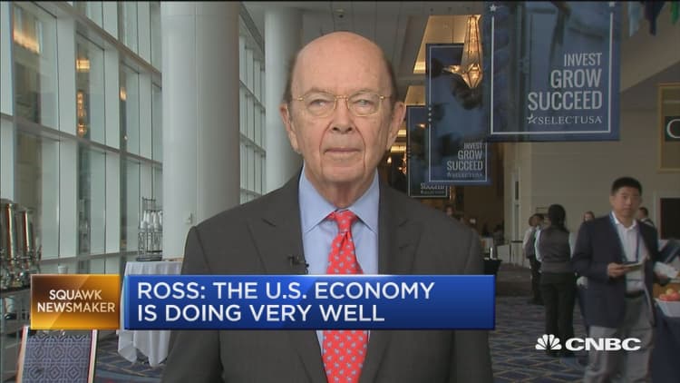 US Commerce Secretary Wilbur Ross on trade war escalations