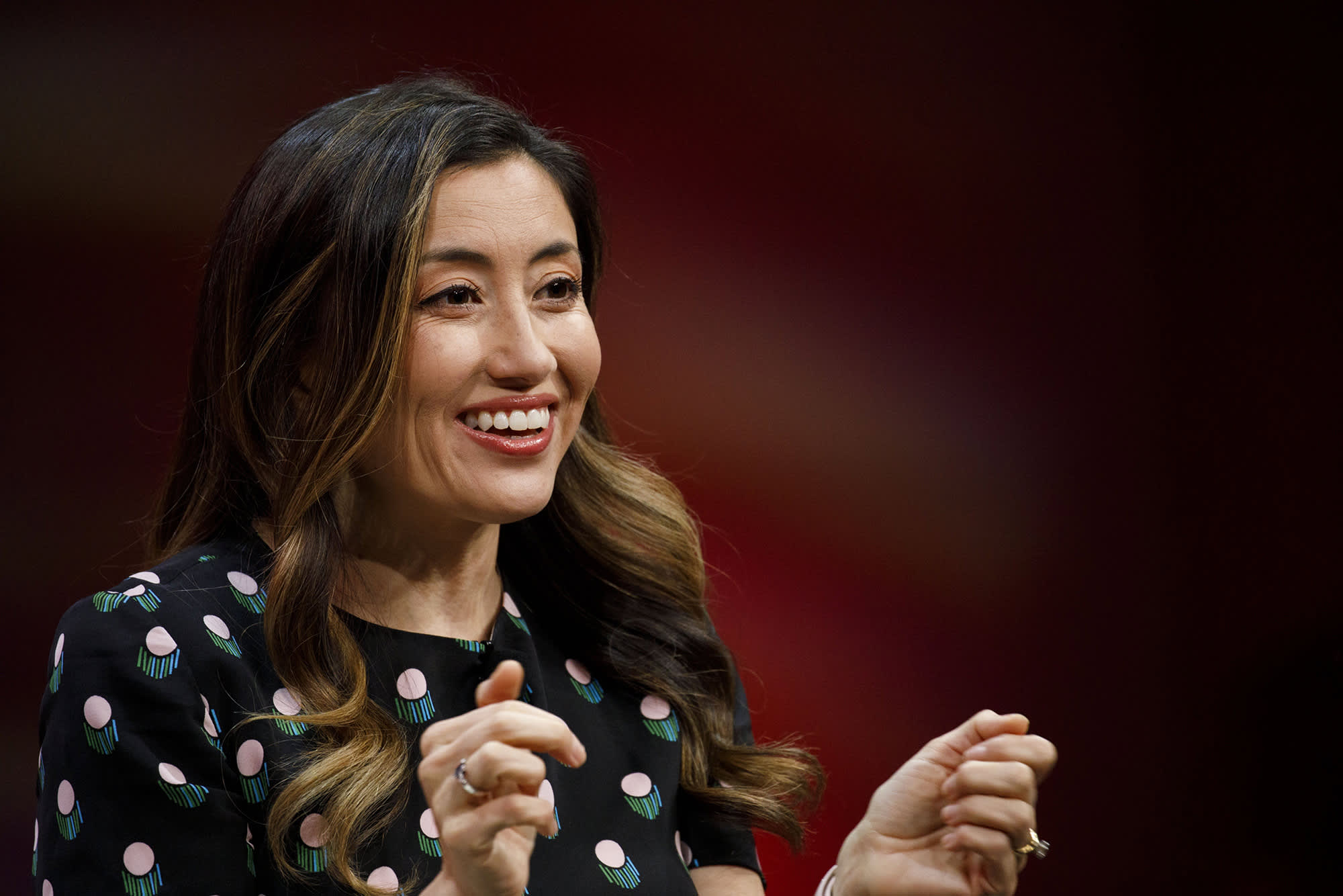 Stitch Fix CEO Katrina Lake joins CNBC by phone in an exclusive interview a...