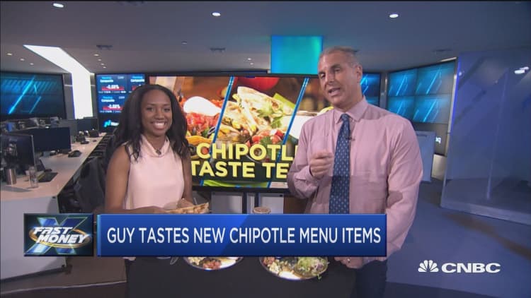 Trader Guy Adami taste tests new Chipotle menu items