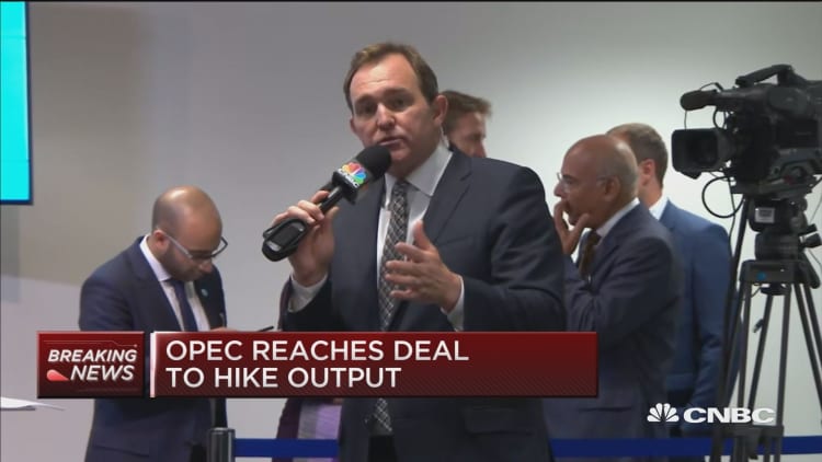 OPEC reaches deal to hike output