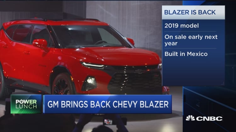 General Motors to manufacture new Chevy Blazer in Mexico