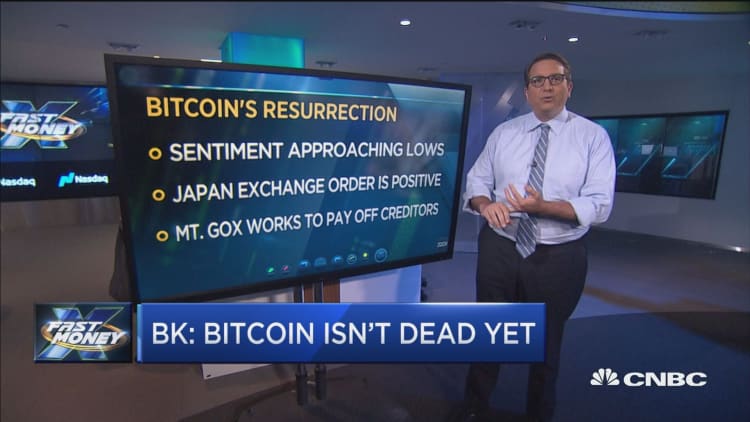 'Fast Money' trader Brian Kelly says bitcoin isn't dead yet