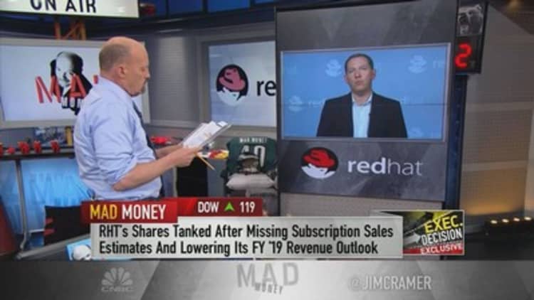 Red Hat CEO on earnings-led stock drop: 'I would encourage investors to look long term'