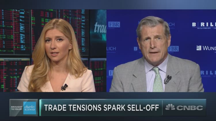 Trade tensions could push long-time bull Art Hogan to cut stock forecast
