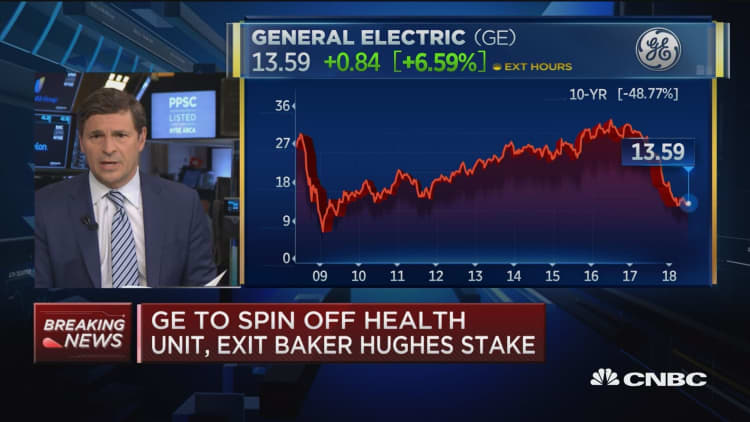 GE revamps business, plans to spin off health unit