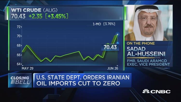State Department order about Iran's politics, not oil: Former Saudi Aramco exec