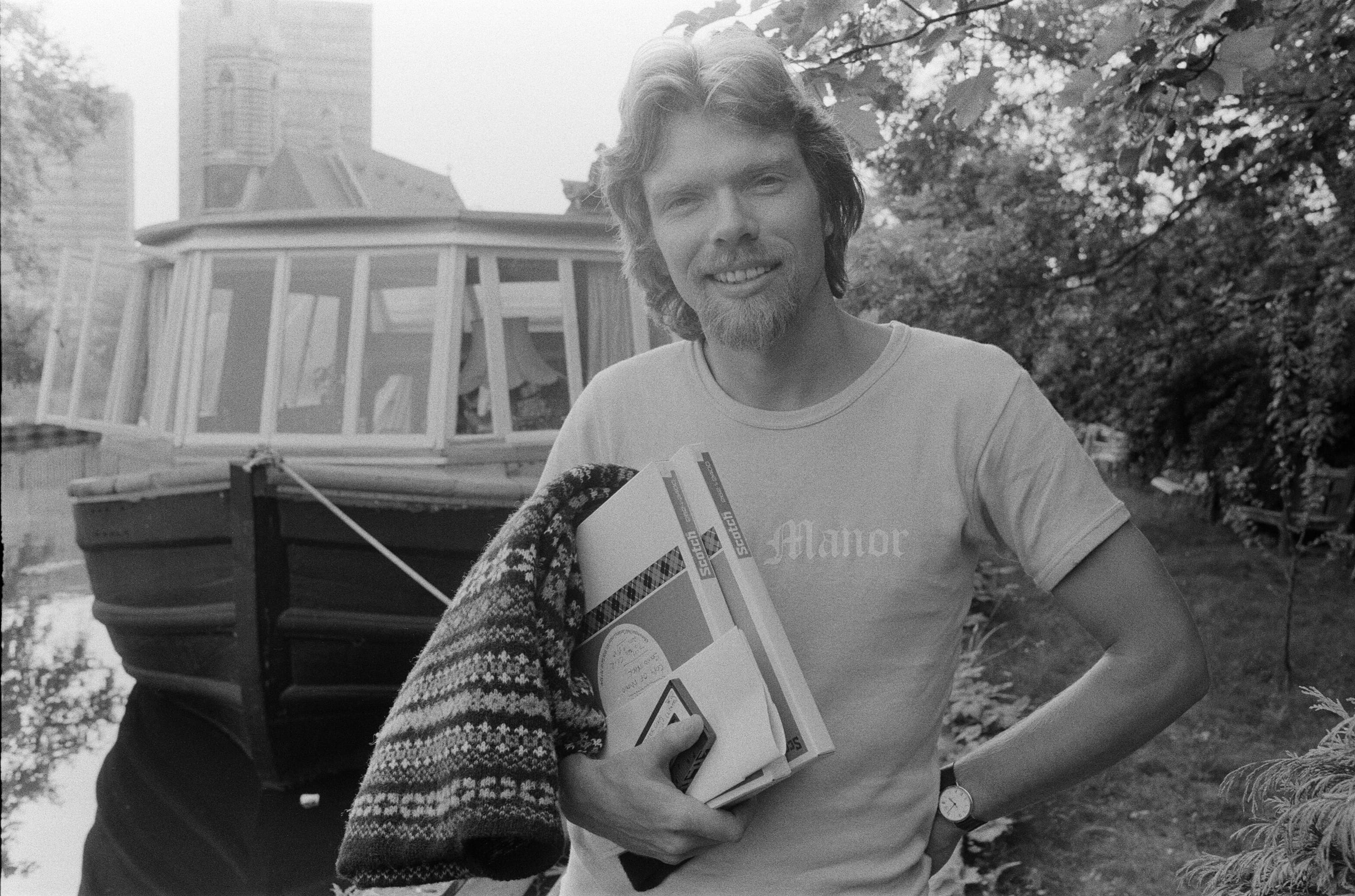 The first home Richard Branson bought was a houseboat