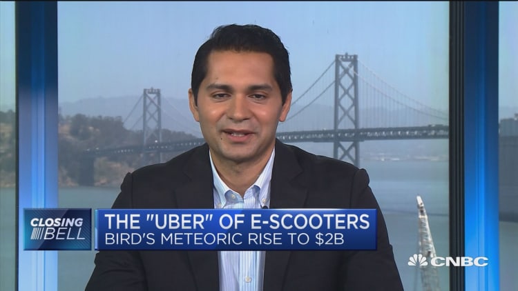 The 'Uber' of e-scooters: Bird's meteoric rise to $2B