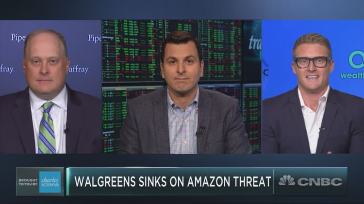Walgreens just plunged on Amazon’s health care bet, and the pain may continue