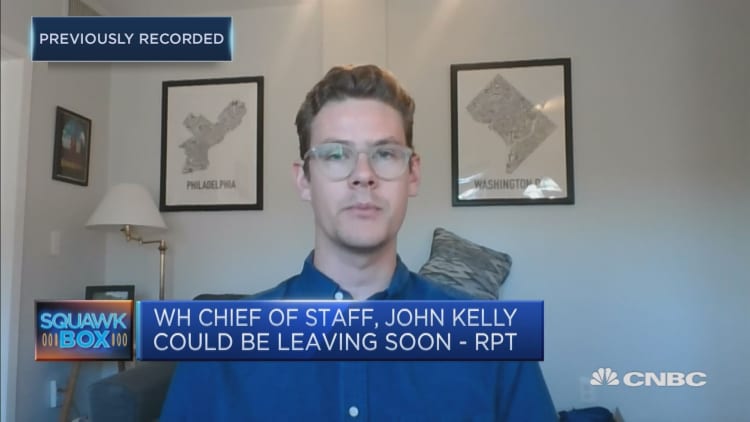 Discussing the possibility of John Kelly's White House exit