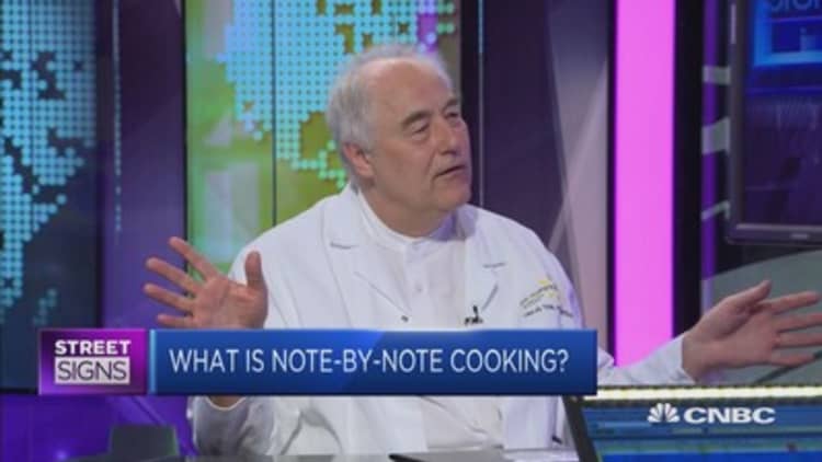 What is 'note-by-note' cooking?