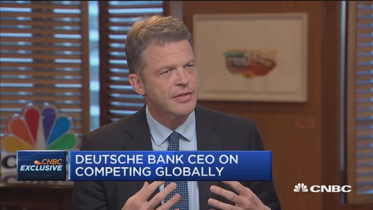 Deutsche Bank CEO: Tariffs limit growth globally
