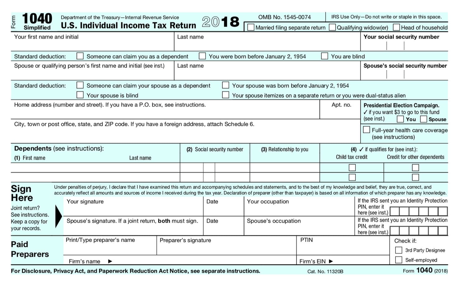 The new IRS tax forms are out: Here's what you should know