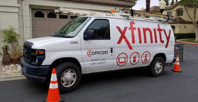 Comcast investors focus on lack of broadband growth as shares slump