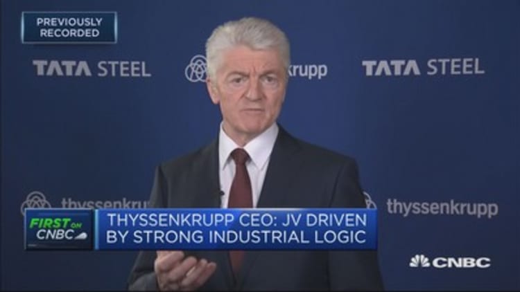 Thyssenkrupp CEO: Tariffs the wrong way to go