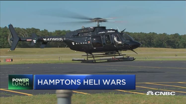 Hamptons heli wars