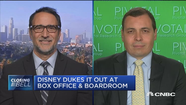 Disney dukes it out at box office and boardroom