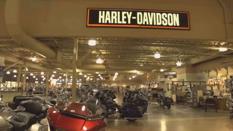 President Trump just knocked Harley-Davidson again 