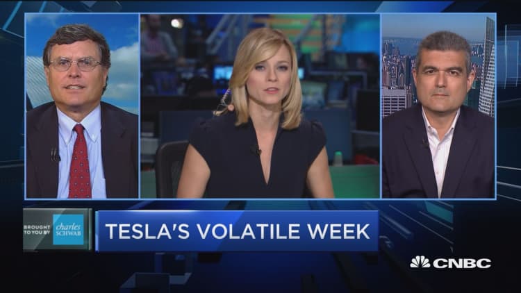 Trading Nation: Tesla's volatile week