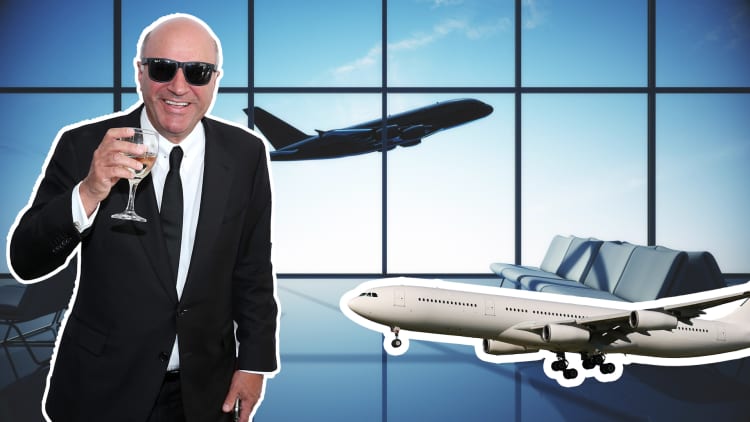 Why Kevin O'Leary makes his kids fly coach