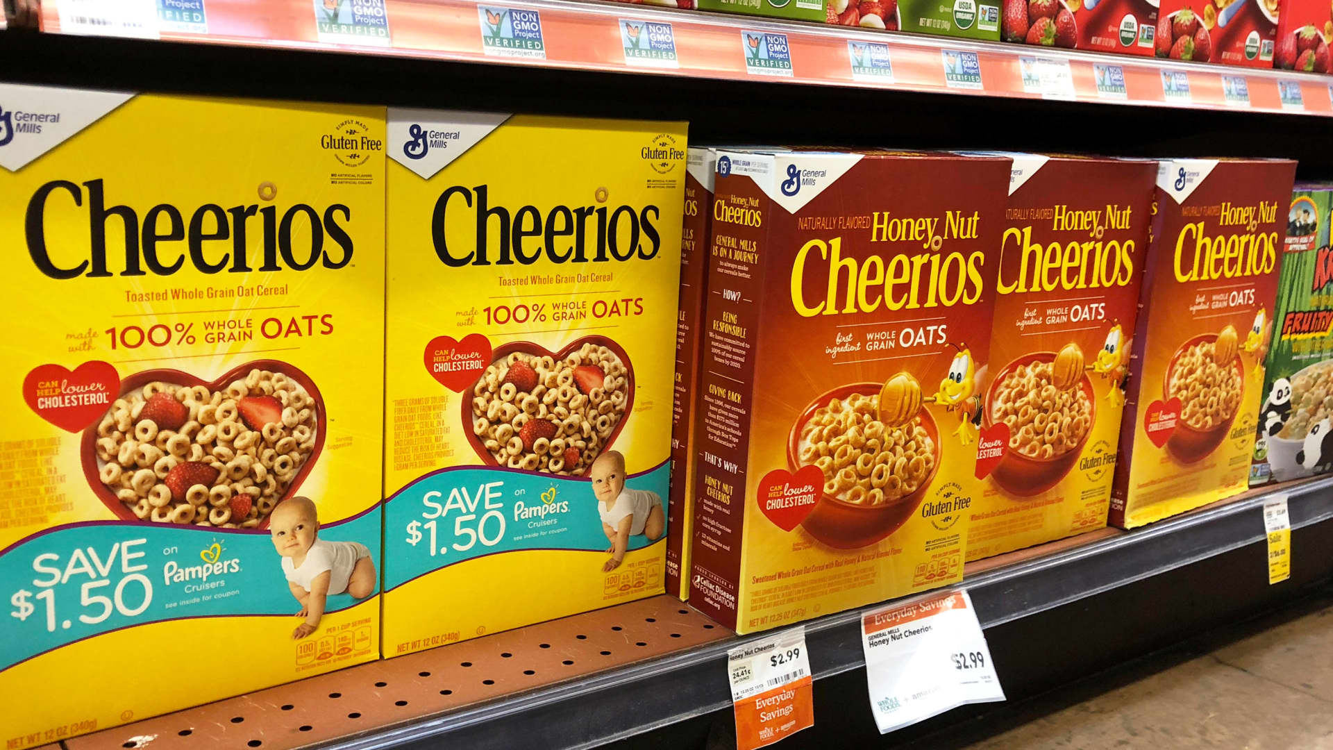 The top stock performers this week are making recession-proof stuff like cereal and soup