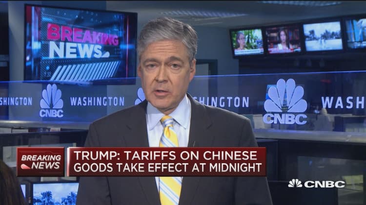 Trump steps up trade rhetoric