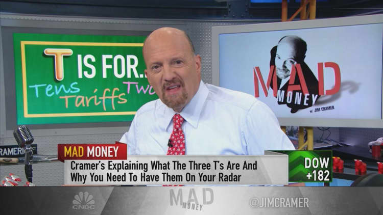 Cramer translates what US bonds are saying, and it's not good for the economy