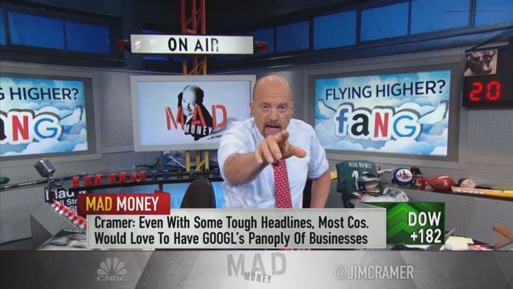 Cramer says 'accidentally anti-Chinese' FANG stocks are 'perfect for this market'