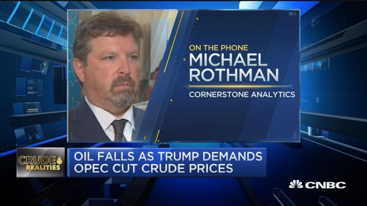 Michael Rothman talks about oil market trends